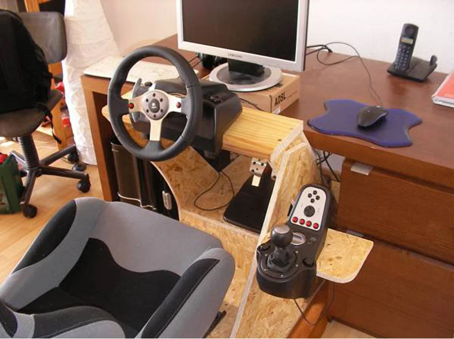 Einrichtung für Rennsimulationsspiele