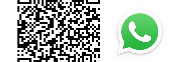 QR-Code mit Nachrichten-Symbol