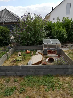 Schildkrötengehege