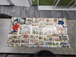 Eine Collage aus Comic Panels
