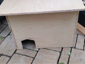 Tierhaus aus Holz
