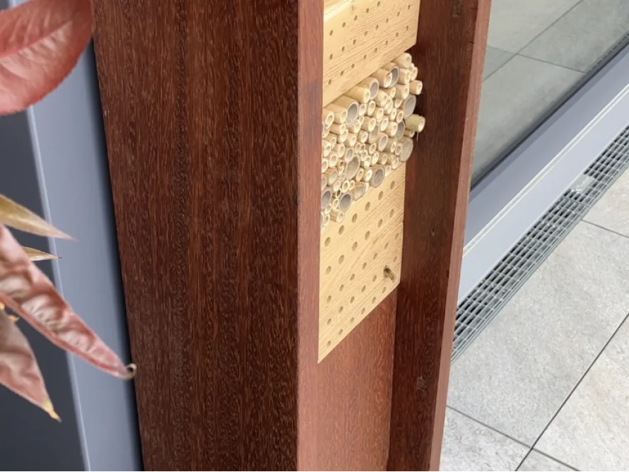 Insektenhotel aus Holz