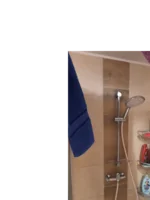Duschkopf in einer Dusche