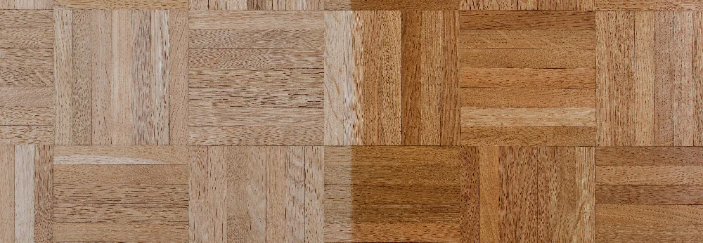 Heller Holzfußboden